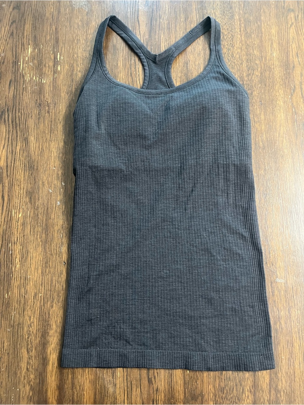 Lululemon Ebb to Street Tank Top in classic black, size 6
